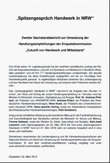 Vorschaubild 3: Zweiter Enquete Handwerksbericht„Zukunft von Handwerk und Mittelstand“