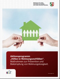 Vorschaubild Vorschaubild 1: Aktionsprogramm "Hilfen in Wohnungsnotfällen".Maßnahmen zur Prävention und Bekämpfung von Wohnungslosigkeit.