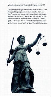 Vorschaubild Vorschaubild 2: Die Finanzgerichte.
