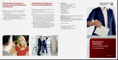 Vorschaubild Vorschaubild 1: Barrierefreie Wahllokale und Verhaltentstipps für Wahlhelfer.