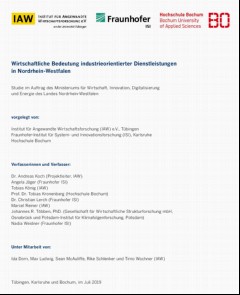 Vorschaubild Vorschaubild 2: Wirtschaftliche Bedeutung industrieorientierter
Dienstleistungen in Nordrhein-Westfalen
