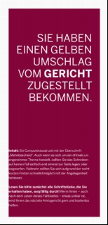 Vorschaubild 2: Der Mahnbescheid.