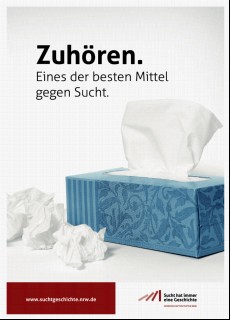 Vorschaubild 1: Zuhören. Eins der besten Mittel gegen Sucht.