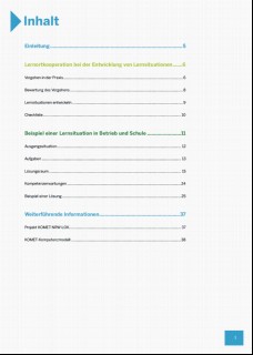 Vorschaubild 3: Entwicklung lernortübergreifender Lernsituationen:  Elektronik für Betriebstechnik