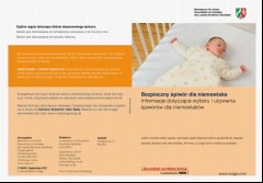 Vorschaubild Vorschaubild 1: Der sichere Baby-Schlafsack. - Polnisch -