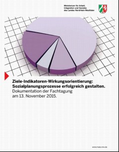 Vorschaubild 1: Ziele-Indikatoren-Wirkungsorientierung: Sozialplanungsprozesse erfolgreich gestalten. 

Dokumentation der Fachtagung am 13. November 2015.