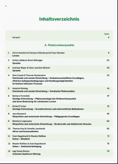 Vorschaubild Vorschaubild 2: Sonderpädagogische Förderschwerpunkte in NRW