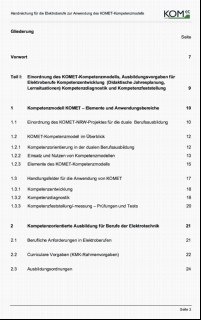 Vorschaubild Vorschaubild 3: Kompetenzentwicklung, Kompetenzmessung und Kompetenzdiagnosen in den Elektroberufen