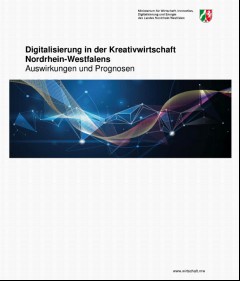 Vorschaubild 1: Digitalisierung in der Kreativwirtschaft Nordrhein-Westfalen