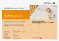 Vorschaubild 1: Der sichere Baby-Schlafsack. - Englisch -