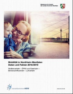 Vorschaubild 1: Mobilität in Nordrhein-WestfalenDaten und Fakten 2018/2019