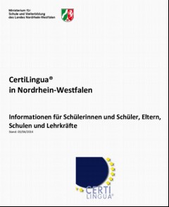 Vorschaubild 1: CertiLingua® in Nordrhein-Westfalen