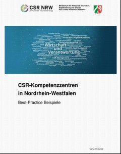 Vorschaubild 1: CSR-Kompetenzzentren
in Nordrhein-Westfalen