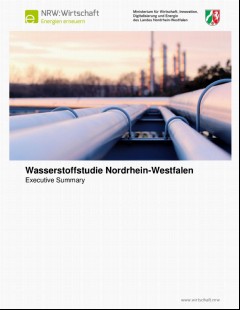 Vorschaubild 1: Wasserstoffstudie Nordrhein-Westfalen - Zusammenfassung
